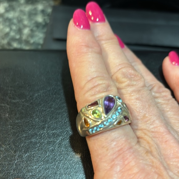 Gorgeous Sterling sliver ring size 11 - Picture 4 of 4